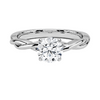 A bold expression of timeless beauty, the Solara Crest features a radiant round diamond set atop a luminous yellow gold band—classic, confident, and endlessly elegant.