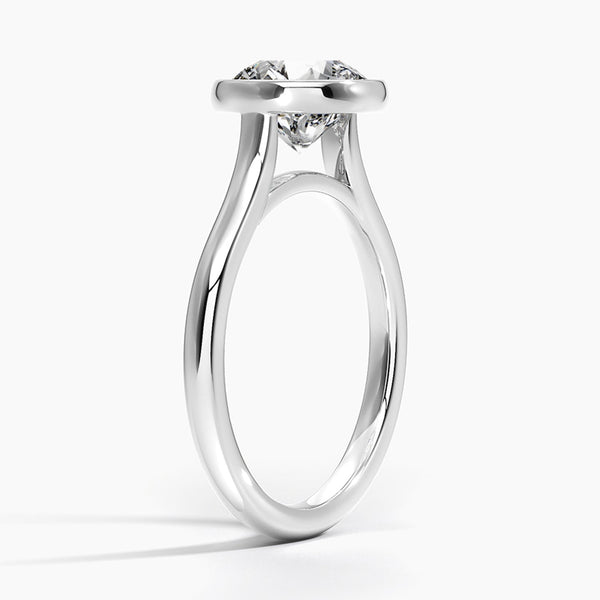 “Elevate your elegance with this modern bezel-set diamond ring, blending timeless brilliance, minimalist luxury, and unmatched craftsmanship for everyday sophistication.”