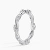 "Elevate your elegance with this marquise diamond twist band, blending luxury, brilliance, and timeless craftsmanship for unforgettable everyday and bridal style."