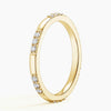 “Elegant yellow gold diamond band offering timeless sparkle, minimalist luxury, and everyday sophistication—perfect for stacking, weddings, and effortless modern style.”
