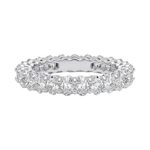 “Experience timeless brilliance with our oval-cut diamond eternity ring, crafted for unmatched sparkle, luxury elegance, and perfect everyday or bridal wear.”