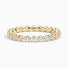 “Elegant diamond eternity ring crafted in shimmering white metal, showcasing brilliant round stones for timeless sparkle, luxury style, and lasting sophistication.”