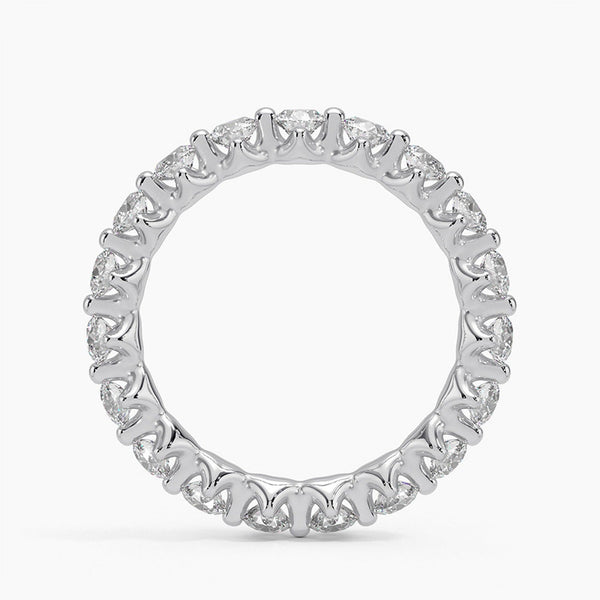 "Brilliant diamond eternity ring crafted in premium white gold, offering timeless sparkle, luxurious elegance, and unmatched brilliance for every special moment."