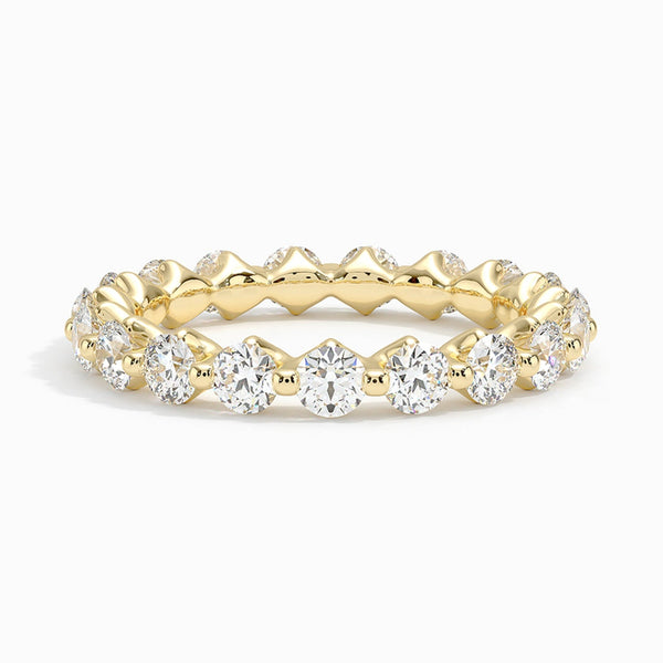 "Brilliant diamond eternity ring crafted in premium white gold, offering timeless sparkle, luxurious elegance, and unmatched brilliance for every special moment."