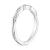 “Celebrate timeless romance with this twisted diamond engagement ring, blending modern brilliance and delicate pavé detailing for unforgettable sparkle and elegance.”